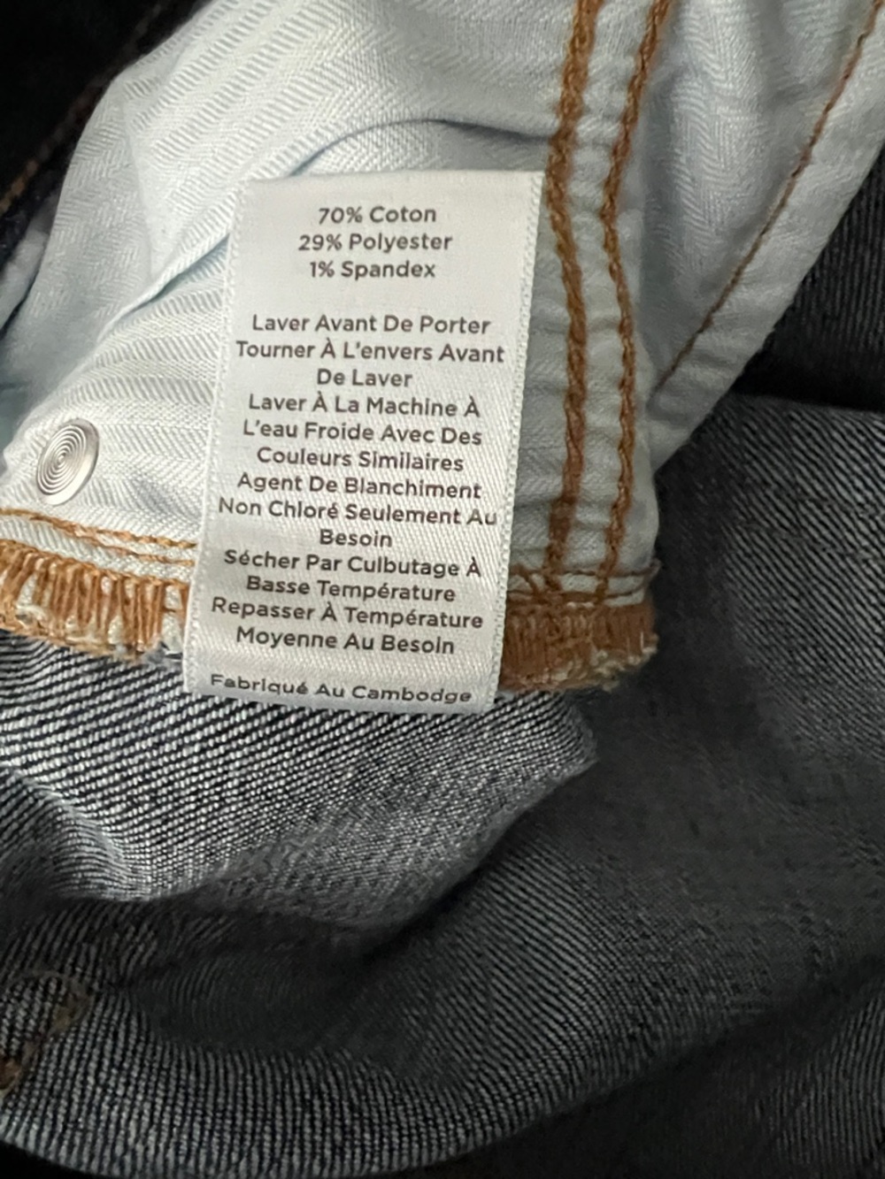Talbots Boot-Cut Jeans in Dark Indigo - Picture 9 of 11